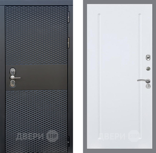 Дверь Стоп БЛЭК CISA ФЛ-68 Силк Сноу в Шатуре