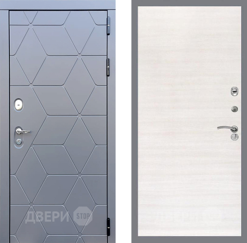 Дверь Стоп КОСМО Гладкая Акация светлая в Шатуре