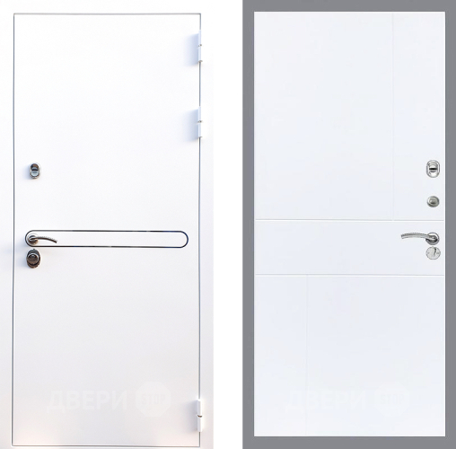 Входная металлическая Дверь Стоп Лайн Вайт ФЛ-290 Силк Сноу в Шатуре