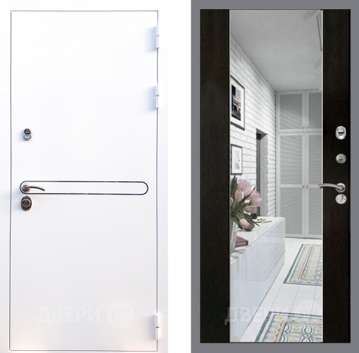 Дверь Стоп Лайн Вайт Зеркало СБ-16 Венге в Шатуре