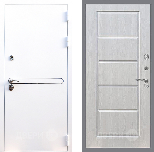 Входная металлическая Дверь Стоп Лайн Вайт ФЛ-39 Лиственница беж в Шатуре