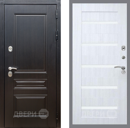 Дверь Стоп МЕГАПОЛИС СБ-14 Сандал белый в Шатуре