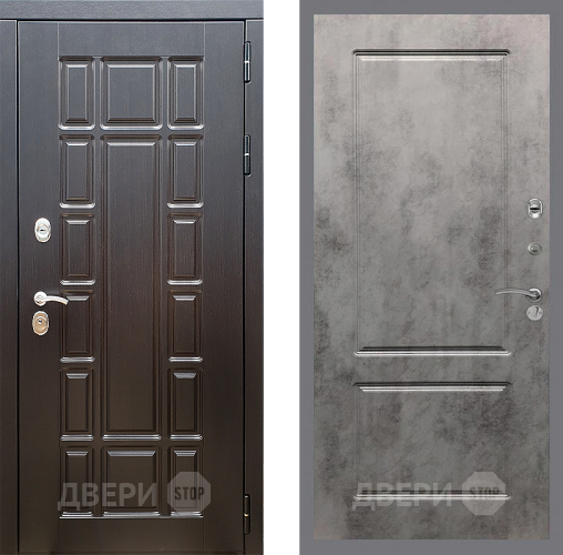 Дверь Стоп НЬЮ ЙОРК ФЛ-117 Бетон темный в Шатуре