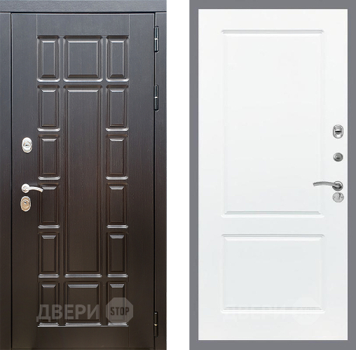 Входная металлическая Дверь Стоп НЬЮ ЙОРК ФЛ-117 Силк Сноу в Шатуре