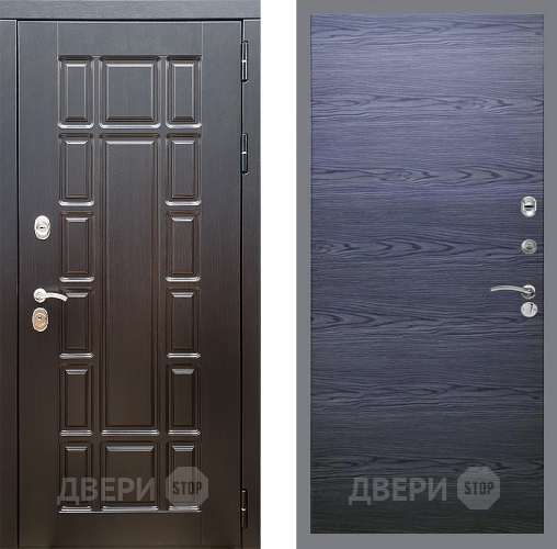 Дверь Стоп НЬЮ ЙОРК Гладкая Дуб тангенальный черный в Шатуре