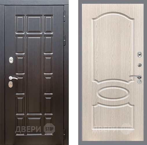 Дверь Стоп НЬЮ ЙОРК ФЛ-128 Беленый дуб в Шатуре