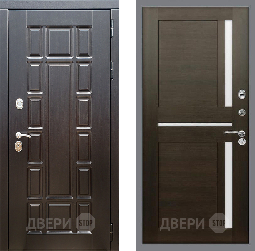 Входная металлическая Дверь Стоп НЬЮ ЙОРК СБ-18 Венге в Шатуре