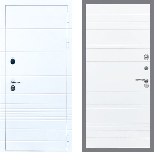 Входная металлическая Дверь Стоп ТРЕНДО Лайн Силк Сноу в Шатуре