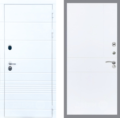 Входная металлическая Дверь Стоп ТРЕНДО ФЛ-290 Силк Сноу в Шатуре