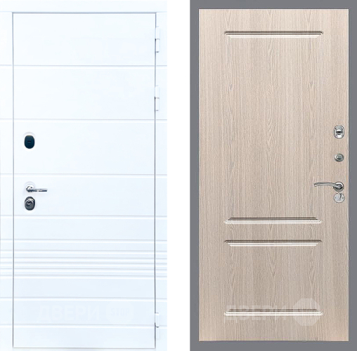 Дверь Стоп ТРЕНДО ФЛ-117 Беленый дуб в Шатуре