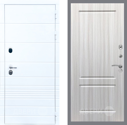 Дверь Стоп ТРЕНДО ФЛ-117 Сандал белый в Шатуре