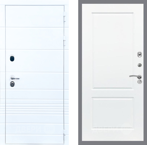 Дверь Стоп ТРЕНДО ФЛ-117 Силк Сноу в Шатуре