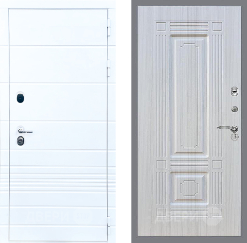 Дверь Стоп ТРЕНДО ФЛ-2 Сандал белый в Шатуре