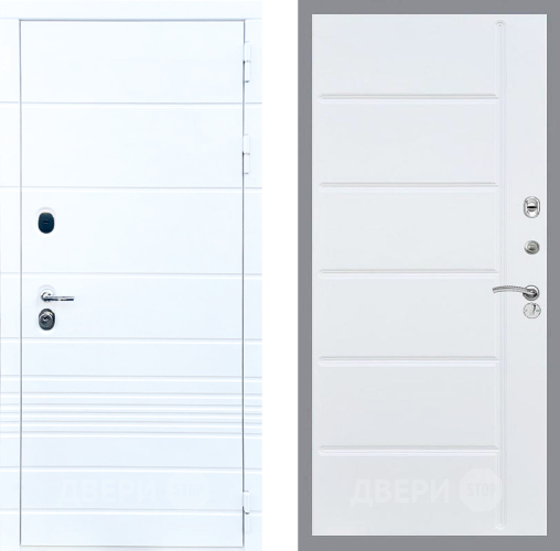 Дверь Стоп ТРЕНДО ФЛ-102 Белый ясень в Шатуре