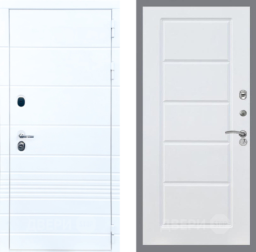 Дверь Стоп ТРЕНДО ФЛ-39 Силк Сноу в Шатуре