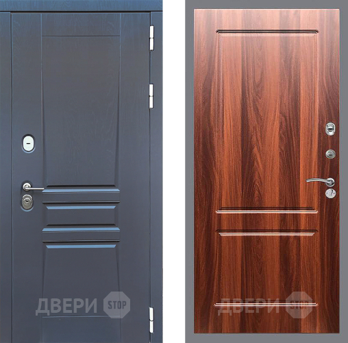 Входная металлическая Дверь Стоп ПЛАТИНУМ ФЛ-117 Итальянский орех в Шатуре