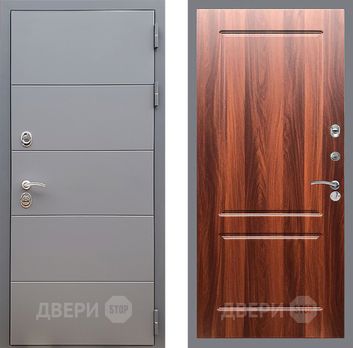 Дверь Стоп АРТ ГРАФИТ ФЛ-117 Итальянский орех в Шатуре