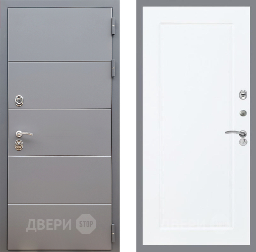 Дверь Стоп АРТ ГРАФИТ ФЛ-119 Силк Сноу в Шатуре