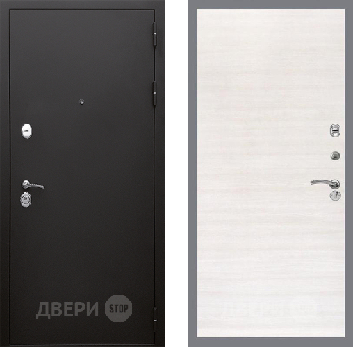 Входная металлическая Дверь Стоп КЛАССИК Шагрень Гладкая Акация светлая в Шатуре