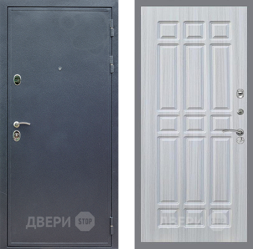 Входная металлическая Дверь Стоп СИЛЬВЕР ФЛ-33 Сандал белый в Шатуре