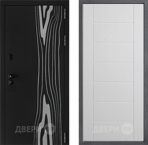 Дверь Дверной континент ДК-12 ФЛ-Лайн Белое дерево в Шатуре