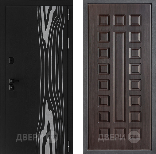 Входная металлическая Дверь Дверной континент ДК-12 ФЛ-183 Венге в Шатуре