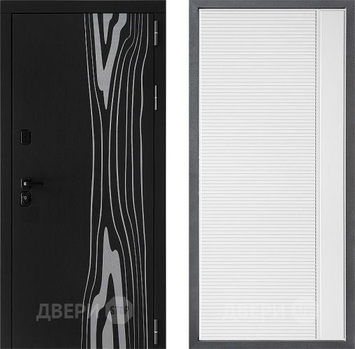 Дверь Дверной континент ДК-12 ФЛ-757 Белое Стекло Софт милк в Шатуре