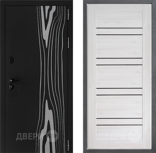 Входная металлическая Дверь Дверной континент ДК-12 ФЛ-49 Сосна белая в Шатуре