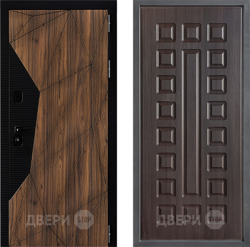Входная металлическая Дверь Дверной континент ДК-11 ФЛ-183 Венге в Шатуре