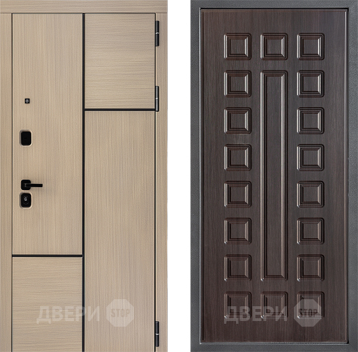 Входная металлическая Дверь Дверной континент ДК-14 ФЛ-183 Венге в Шатуре