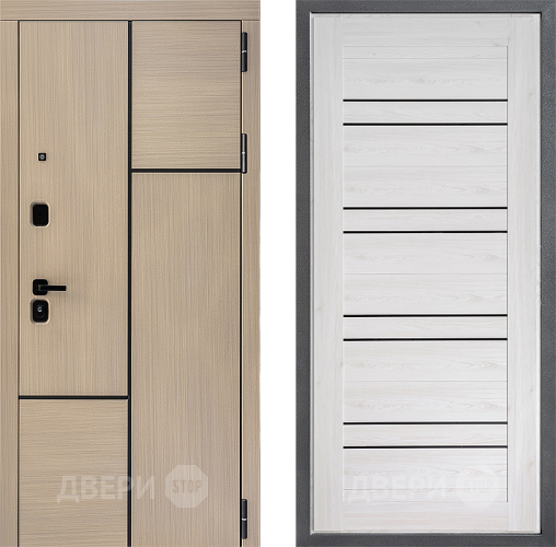 Входная металлическая Дверь Дверной континент ДК-14 ФЛ-49 Сосна белая в Шатуре