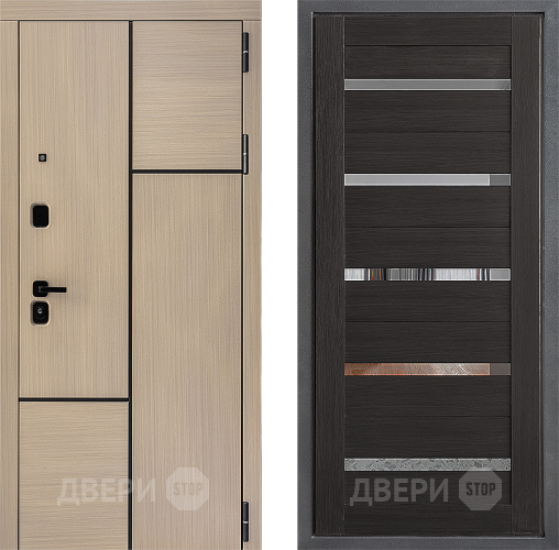 Входная металлическая Дверь Дверной континент ДК-14 ФЛ-47 Венге в Шатуре