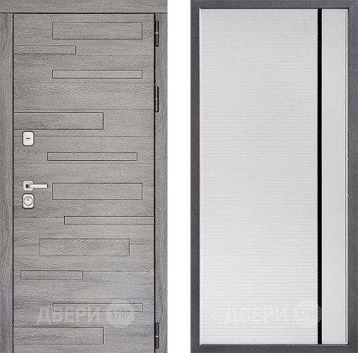 Дверь Дверной континент ДК-10 ФЛ-757 Черное Стекло Софт милк в Шатуре