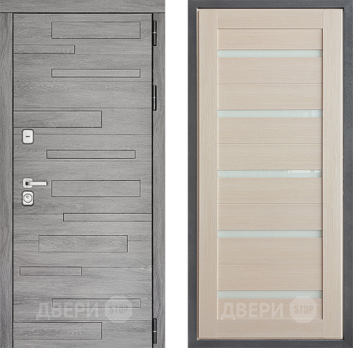 Дверь Дверной континент ДК-10 ФЛ-47 Лиственница белая в Шатуре