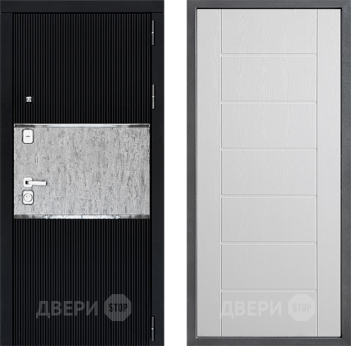 Дверь Дверной континент ДК-13 ФЛ-Лайн Белое дерево в Шатуре