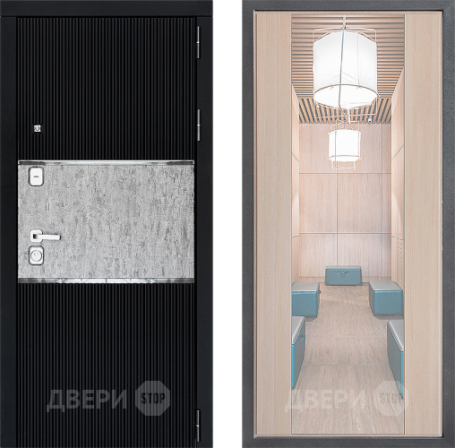 Дверь Дверной континент ДК-13 ФЛЗ-1 Зеркало Капучино в Шатуре