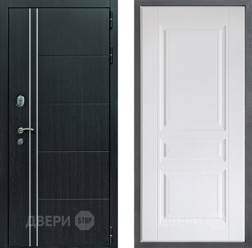 Дверь Дверной континент Теплолюкс Дизайн ФЛ-243 Альберо Браш серебро в Шатуре