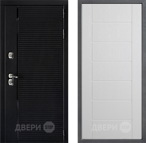 Дверь Дверной континент ДК-1 ФЛ-Лайн Белое дерево в Шатуре