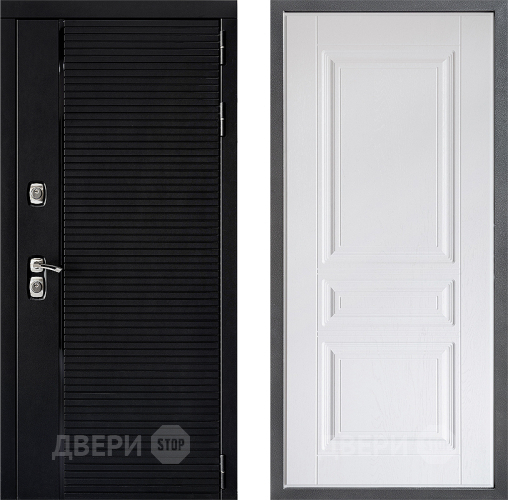 Входная металлическая Дверь Дверной континент ДК-1 ФЛ-243 Альберо Браш серебро в Шатуре