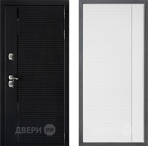 Дверь Дверной континент ДК-1 ФЛ-757 Белое Стекло Софт милк в Шатуре