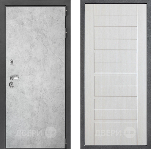 Входная металлическая Дверь Дверной континент ДК-3/743 ФЛ-70 Лиственница белая в Шатуре