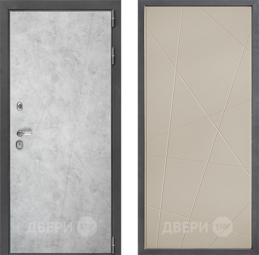 Входная металлическая Дверь Дверной континент ДК-3/743 ФЛ-655 Капучино в Шатуре