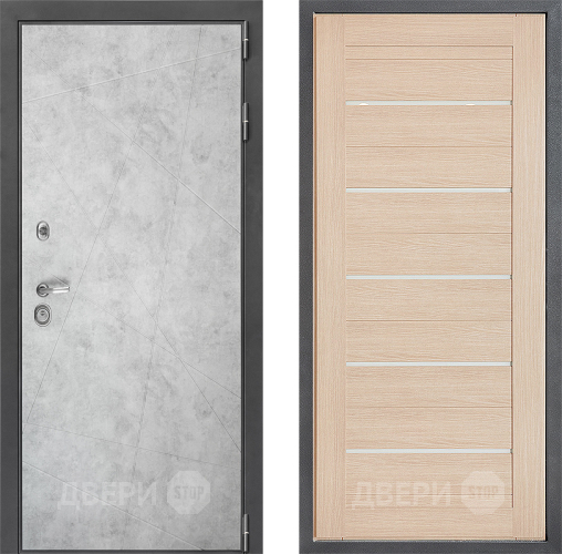 Входная металлическая Дверь Дверной континент ДК-3/743 ФЛ-46 Капучино в Шатуре