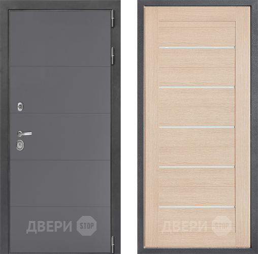 Входная металлическая Дверь Дверной континент ДК-3/649 ФЛ-46 Капучино в Шатуре