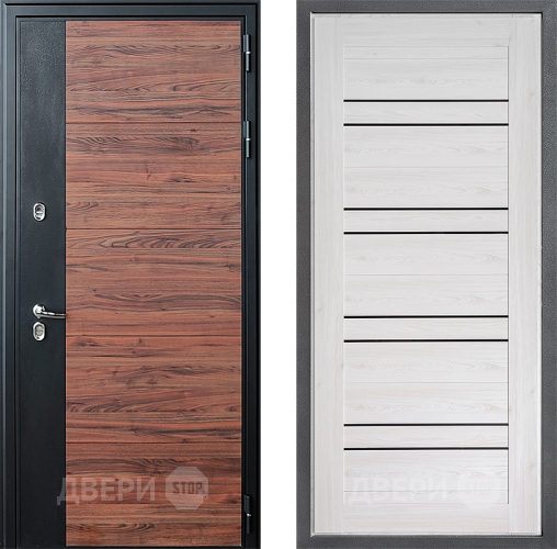 Дверь Дверной континент ДК-15 Красное Дерево ТЕРМО ФЛ-49 Сосна белая в Шатуре