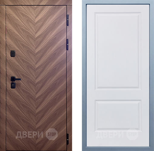 Входная металлическая Дверь Дива МД-98 Д-7 Белый в Шатуре