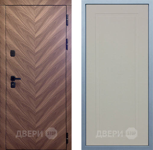 Входная металлическая Дверь Дива МД-98 Н-10 Шампань в Шатуре