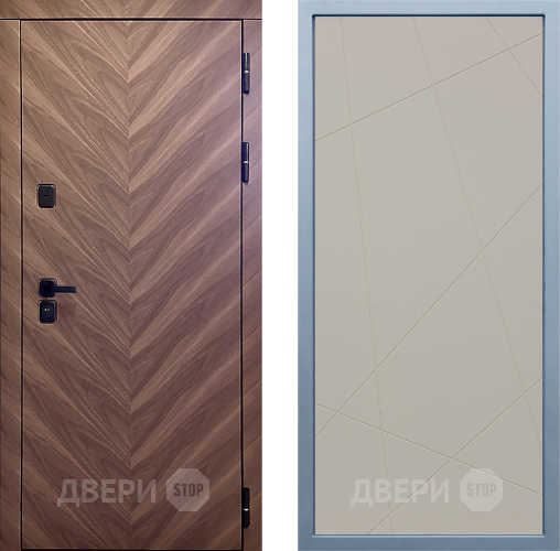 Входная металлическая Дверь Дива МД-98 Д-11 Шампань в Шатуре