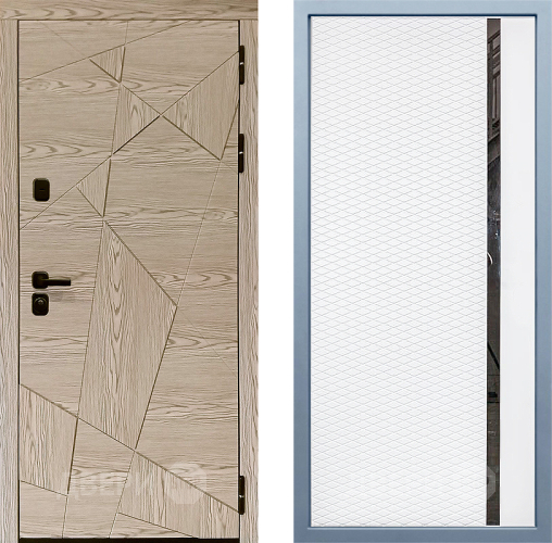 Дверь Дива МД-97/1 МХ-47 Белый матовый в Шатуре