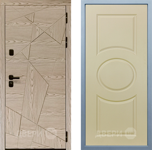 Входная металлическая Дверь Дива МД-97/1 Д-8 Шампань в Шатуре